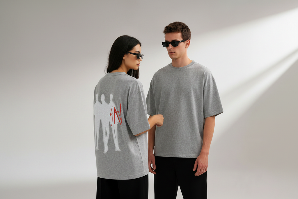 Both models together SAV tee